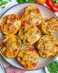 Easy Stuffed Bell Peppers Recipe Stuffed Peppers Peppers Recipes Easy Stuffed Pepper Recipe