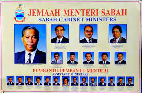 Masa jabatan/masa bakti ketua rt. Kabinet 17 Mac 1994 27 Dis 1994 Bahagian Kabinet Dan Dasar Jabatan Ketua Menteri Sabah