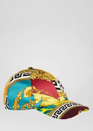 Voyage Barocco Print Cap Print Hats Gloves Versace Caps For Women Hat Design Ideas