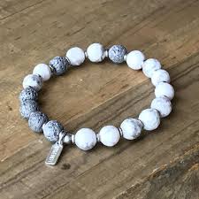 Now that you know how to make a cute essential oil diffuser bracelet, you need to know which oils to put on it. Calm Howlite Essential Oil Diffuser Bracelet