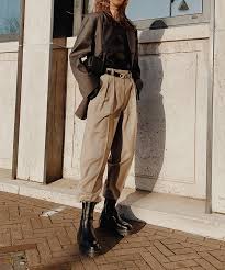 Besides good quality brands, you'll also find plenty of discounts when you shop for aesthetic outfit during big sales. Black And Beige Modedamour Fashion Aesthetic Fashion Style