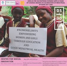 Monthly menstruation products are a necessity. Event To Celebrate Menstrual Hygiene Day On May 30th