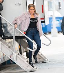 I just want you to know. Jennifer Lopez In Juicy Couture On Hustlers Set 2019 Popsugar Fashion