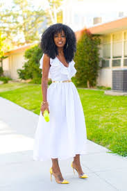 Style Pantry White Tea Length Dress White Tea Length Dress White Dress Spring Fashion