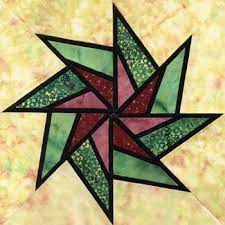 Stained Glass Quilt Star Blocks