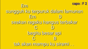 Aug 16, 2016 · there is no strumming pattern for this song yet. Kunci Gitar Ku Puja Puja Ipank Youtube