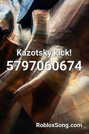 List made by soop#8537 3994399637 crashing roblox id. Kazotsky Kick Roblox Id Roblox Music Codes In 2021 Roblox Kicks Songs