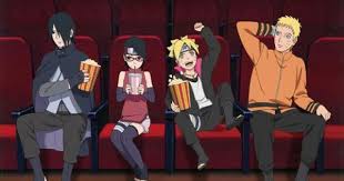 Official Naruto Boruto Art Sarada Boruto