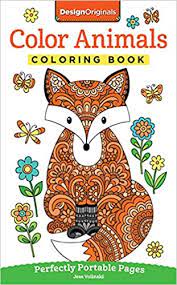 Download Amazon Com Color Animals Coloring Book Perfectly Portable Pages On The Go Coloring Book Design Originals Extra Thick High Quality Perforated Pages In Convenient 5x8 Size Easy To Take Along Everywhere 9781497202399 Jess Volinski Books