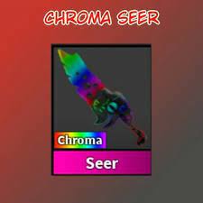 Use this code to earn a free green knife. Mm2 Roblox Murder Mystery Chroma Knife Chroma Seer Ebay