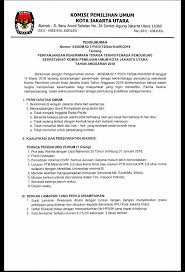 Check spelling or type a new query. Perpanjangan Penerimaan Tenaga Kpu Kota Jakarta Utara Facebook