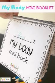 Plus more great kindergarten, preschool materials : My Body Book Printable