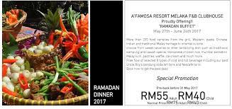 Buffet ramadhan melaka 2019 senarai promosi harga early bird. Ramadhan Buffet Di Melaka 2017 Inspirasi Destinasi Menarik Percutian Impian
