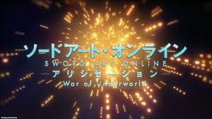 Joeschmo S Gears And Grounds 10 Second Anime Sword Art Online Alicization War Of Underworld Episode 2
