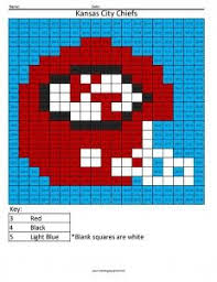 Afc Multiplication And Division Coloring Squared Football Coloring Pages Plastic Canvas Patterns Pearler Bead Patterns