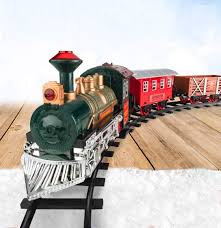 Watch this delightful train set bring endless joy to you this holiday season. Amazon Com Train Set For Kids W Lights And Sounds Battery Operated Electric Classic Model W Tracks 2 In 1 Christmas Train Set For Under The Tree And Children S Toy Gift For