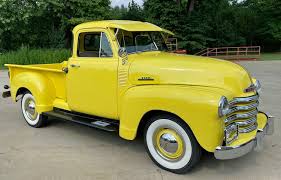 Image result for Chrome Yellow 1953 GMC Truck