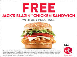 From burgers, tacos, fries, breakfast, shakes to munchie meals¨, we serve your favorites all day and night. Get A Free Sandwich From Jack In The Box Natalie