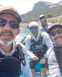 Thank you all for the b-day love! Forty Five never felt so good. Been out  guide training w @adriftdinosaur. Could not think of a better crew to slide  into middle age with.