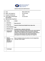 Isi resensi memuat tentang sinopsis, ulasan singkat buku dengan kutipan secukupnya, keunggulan dan kelemahan buku 3. Borang Penulisan Sinopsis Buku Pk10