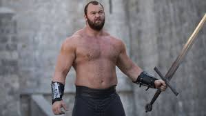 He's an absolute beast in real life, with multiple strongest man in europe titles to accompany his numerous strongest man in iceland and strongest viking in iceland titles. Hafpor Julius Bjornsson Game Of Thrones Imposing Monster The Mountain Speaks