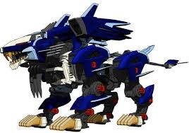Blue Liger Zero Zoids Liger Robot Animal Anime Comics