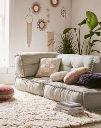 Reema Floor Cushions Uo Reema Floor Cushion Floor Couch Boho Living Room