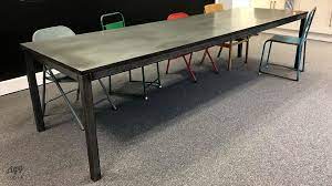 Whether you need a small kitchen table or breakfast table for three to four people or a large round dining table or. Zinc Top Table