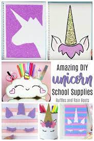The Best Diy Unicorn School Supplies And Beyond School Diy Kids School Supplies Unicorn School Supplies
