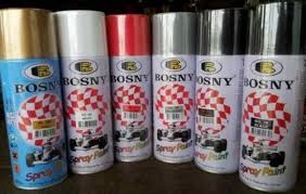 Bosny Bosney Spray Paint Packaging