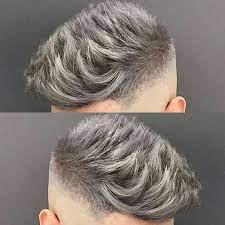Just look to the many young men who are dyeing their hair grey before the change in color naturally occurs to mimic this smart and stylish look. See This Instagram Photo By Menshairworld 3 753 Likes Men Hair Color Grey Hair Dye Grey Hair Men