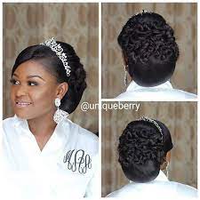 Pretty Ghanian Bride Bridal Hair Tiara By Uniqueberryhairs Mua Iloveyourglowmua Hairs Hairdo Wedding African Wedding Hairstyles Wedding Hairstyles Bride