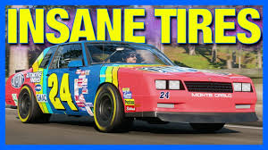 Nascar's car of tomorrow is the current design used exclusively in nascar sprint cup races. Forza Horizon 4 Customization The Grippiest Tires Ever Real Nascar Tires Youtube