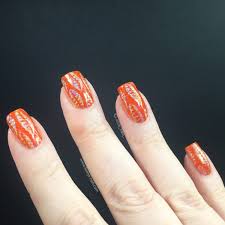35+ simple purple lace nail design. Simple Fall Nail Art Using Picture Polish Autumn Keely S Nails