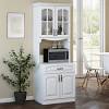 As a place to process food, the kitchen requires a storage area for cookware and serves food. 1