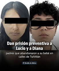 🔴 A la pareja conformada por Diana Jaciel “N”, de 21 años, y Lucio David  “N”, de 18 años, les fue dictada prisión preventiva justificada por el  delito de h0micidi0 en grado