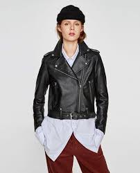Faux Leather Biker Jacket Best Sellers Woman Zara Canada Stil