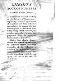 The planetary numbers of the months. Cheiro S Book Of Numbers Pdf Document