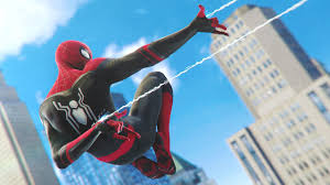 And maybe a barely visible ps logo on. Spider Man Ps4 Gets Two Spider Man Far From Home Crossover Suits And They Re Free Gamesradar