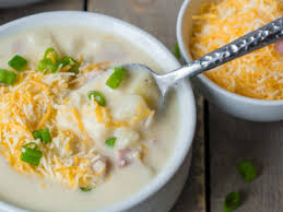 Gluten Free Cheesy Baked Potato Soup