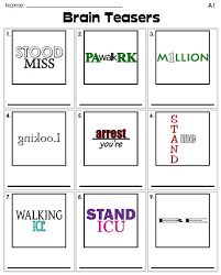 For those who don't know, rebus puzzles also known as picture puzzles or picture these are the answers to all of the rebus puzzles above: Rebus Puzzles