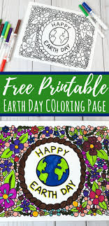 You can find more earth day freebies like earth day word searches and printable. Earth Day Coloring Page For Kids Or Adults Free Printable Views From A Step Stool
