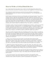 An article critique is an assignment that requires a student to critically read a research article and reflect upon it. Help Me Write A Book Review How To Write A Book Review