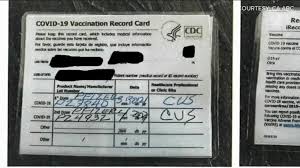 Hpv (cervical cancer) vaccination card keep this card safely and. California Creates Online Covid 19 Vaccine Verification System Abc7 San Francisco