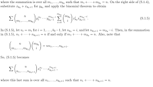 Proof Of Multinomial Theorem Mathematics Stack Exchange