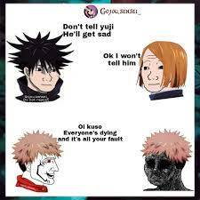 The negative feelings that humans feel become curses that lurk in join us on reddit. Jujutsu Kaisen Finale Jujutsukaisen