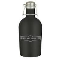 Portland Stainless Steel Beer Growler Jug - 64oz| Glass and ...