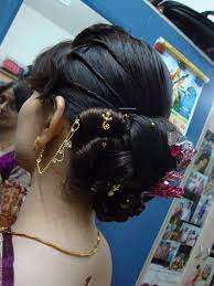 Pin By Shital Sadaye Paradkar On Hairstyles Bridal Hair Buns Indian Wedding Hairstyles Bun Hairstyles