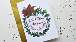 It's the perfect way to get a smile and. In Troubling Times Holiday Cards Send A Message Of Resistance By Grover Wehman Brown The Establishment Medium