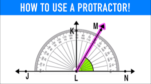 If you need to, make the. How To Use A Protractor To Measure Angles Youtube